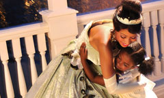 Princess Tiana and Prince Naveen Character Greetings