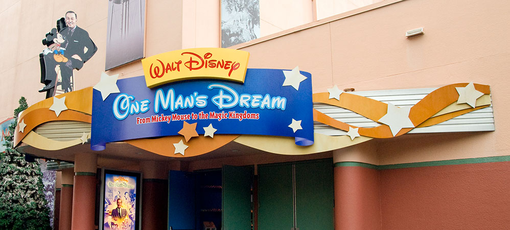 Take a multi-sensory trip through time in this exhibit that tells the story of Walt Disney's life. Walt Disney: One Man's Dream
