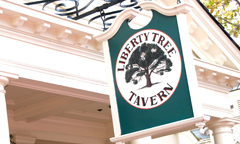 Goofys Liberate Your Appetite Character at Liberty Tavern