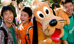 Character Greetings Around Magic Kingdom Theme Park