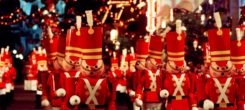 Toy Soldiers on Parade at Mickey's Very Merry Christmas Party
