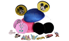 Ears, decals and bases for creating your own special Mickey Mouse ears.
