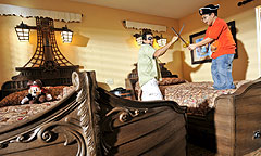 Pirate Rooms at Disney's Caribbean Beach Resort