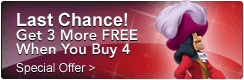 Get 3 More FREE When You Buy 4