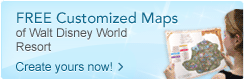 FREE Customized Maps of Walt Disney World Resort.  Create yours now!