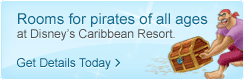 Rooms for pirates of all ages